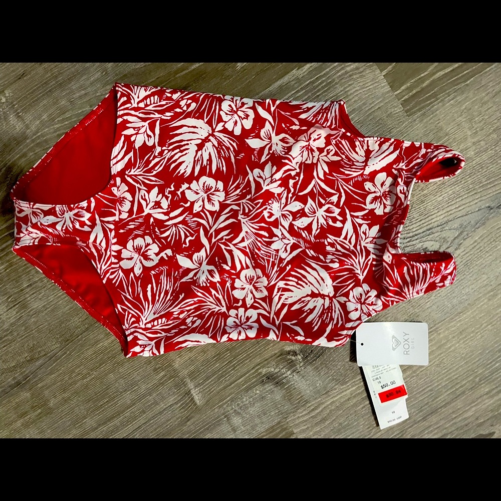 Roxy Girls swimsuit size 10